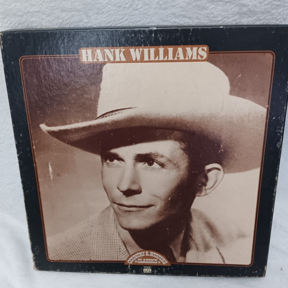 VTG. Hank Williams Country & Western Box Set (3) Time/Life